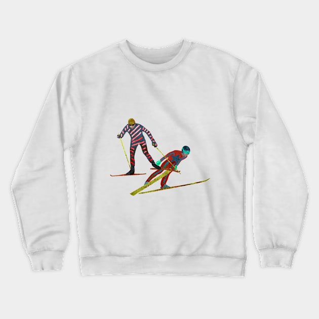 Nordic Combined Crewneck Sweatshirt by louweasely